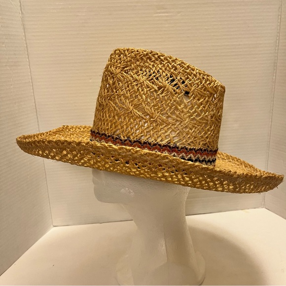 Vintage Resistol Stagecoach Straw Cowboy Hat Size 6-3/4 - Picture 2 of 12